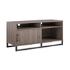 Home TV Stand Weathered Gray Oak