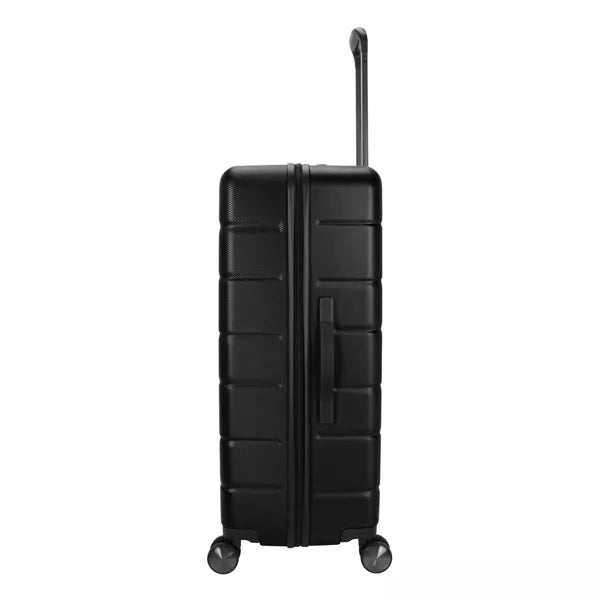 2-Piece Hardside Large Checked Spinner Suitcase