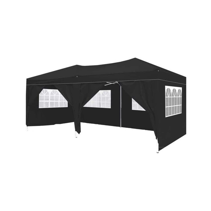 Black Pop-Up Outdoor Gazebo Canopy ONLY
