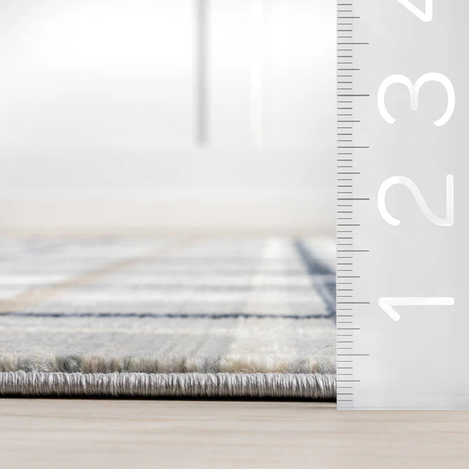 Abilene Rustic Plaid Area Rug 5'x7' 10"