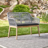 Knowlton Rope Outdoor Loveseat