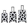 Print 2-Piece Hardside Luggage Sets with Spinner Wheels, Handle, Trolley, (20