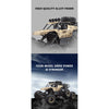 Metal Car Large 6 Wheel 4WD RC Truck Oversized RC Car Metal Alloy Body Remote Control Offroad 4x4 Vehicles Electric Toys