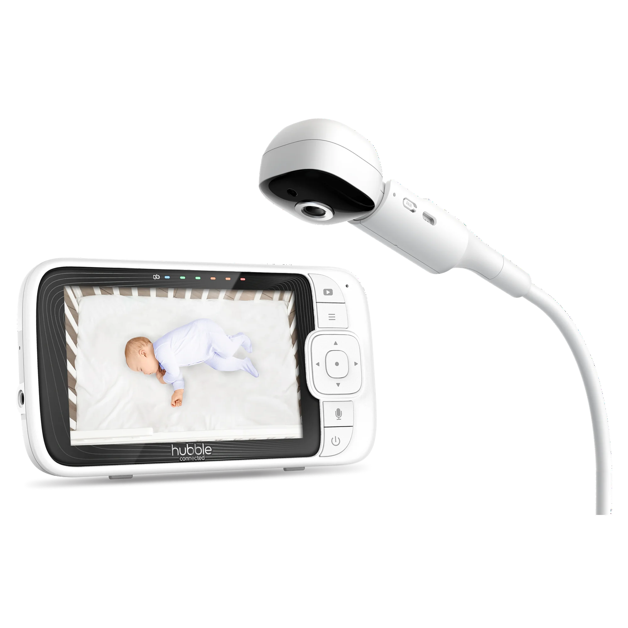 Nursery Pal Skyview Baby Monitor, Baby Monitor with Crib Mount Camera ...