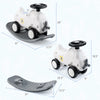 3-in-1 Rocking Horse & Sliding Car w/ Detachable Balance Board Indoor & Outdoor