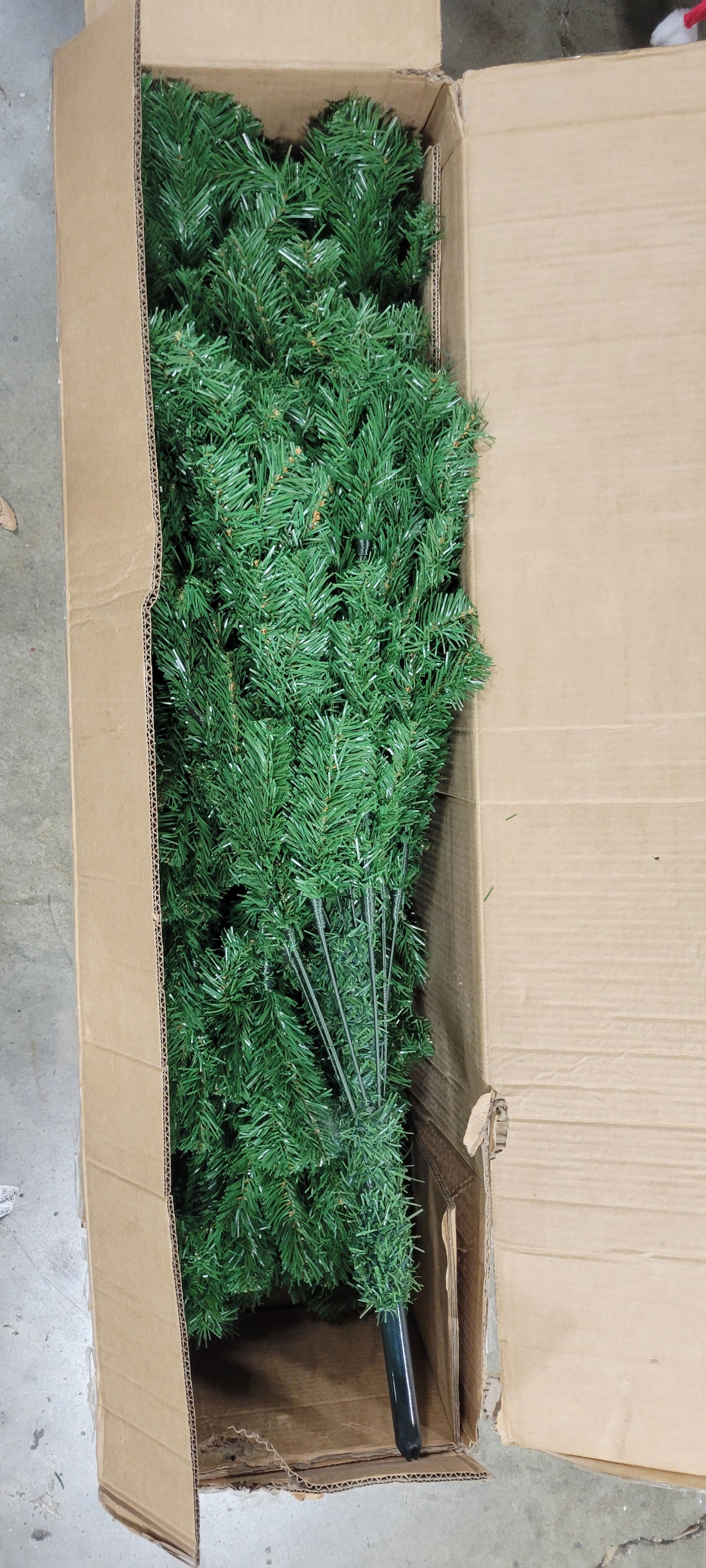 Artificial Green Christmas Tree, final cut