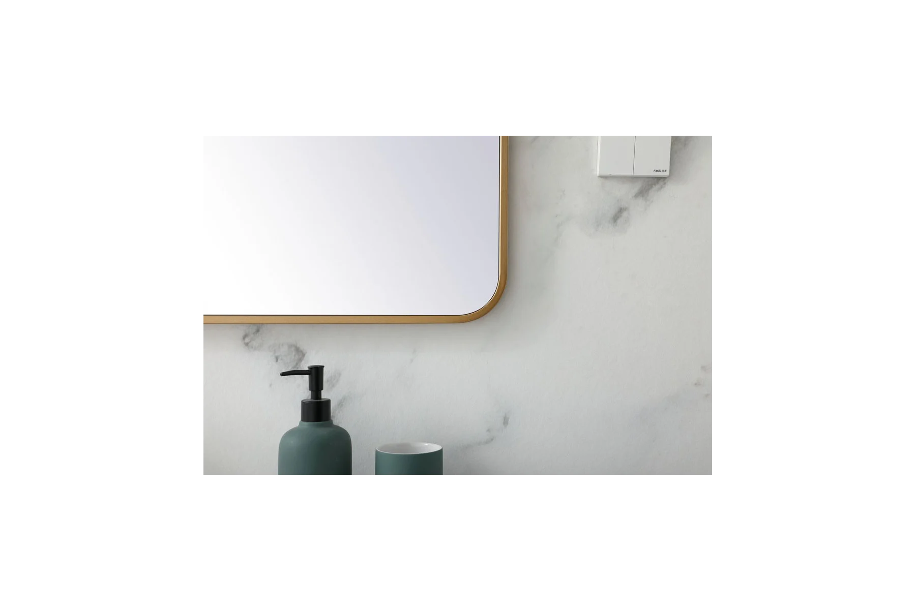 Evermore Rectangular Framed Bathroom Wall Mirror