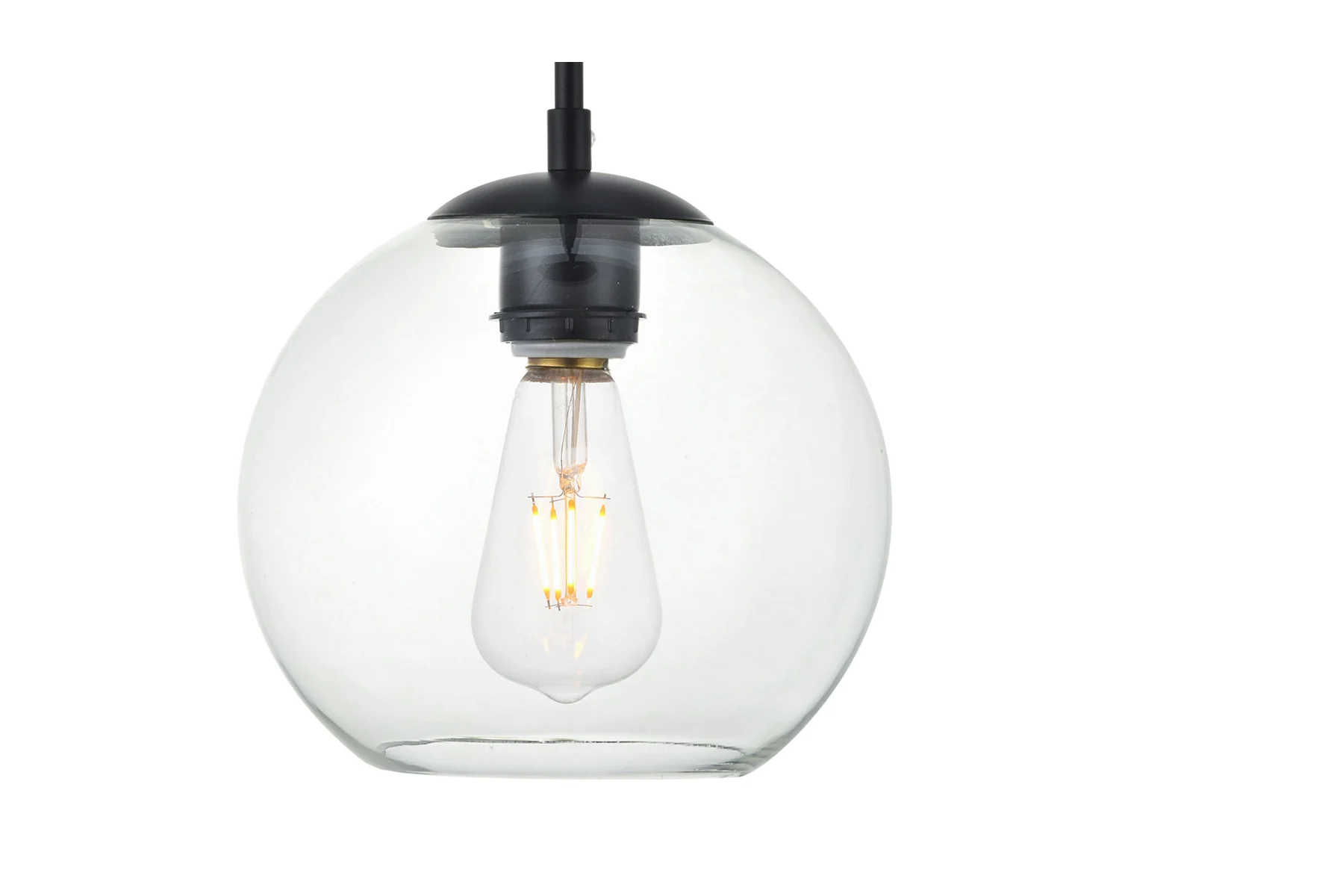 Baxter 3 Light Wide Linear Pendant