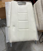 Best Master Furniture Upholstered Leather Side Chairs (Set of 2) - White