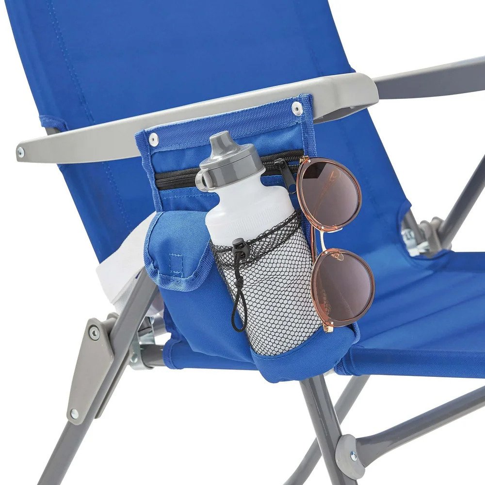 2-Pack Reclining Oversize Beach Chair