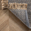 5 x 8 Jute Dark Gray Indoor Solid Area Rug