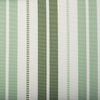 2-Piece Sage Green Stripe Patio Loveseat Cushion