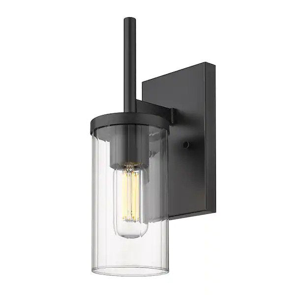 Winslett 4.875 in. 1-Light Matte Black Sconce