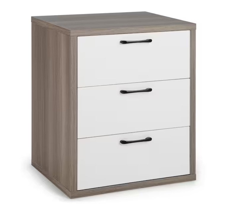 3 Drawer Dresser Chest of Drawer Storage Cabinet with Wide Storage Space Organizer