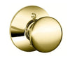 Plymouth Non-Turning One-Sided Dummy Door Knob (Set of 2) - 2 Boxes
