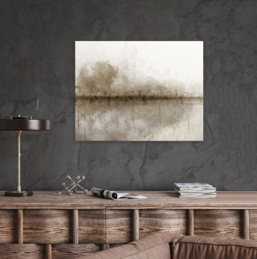Abstract Neutral CXLVIII' Canvas Wall Art by ChiChi Decor