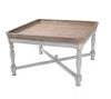 Alcott Aged White Medium Rectangle Wood Coffee Table