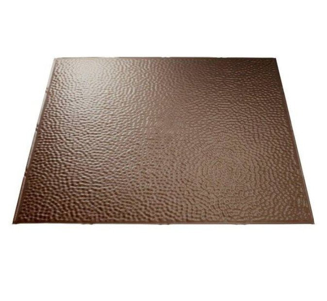 Border Fill Argent Bronze Lay-In Vinyl Ceiling Tile (Set of 10)