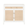 Holland Chest - Matte White, Natural, Brushed Brass