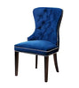 Ruth Blue Tufted Dining Chair