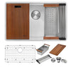 Roma Undermount Single Basin Stainless Steel Kitchen Sink