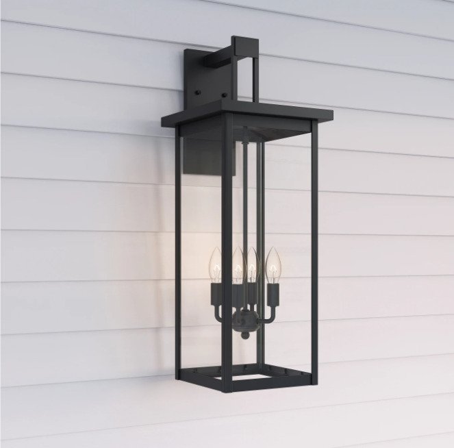 Barkeley 4 Light Tall Outdoor Wall Sconce