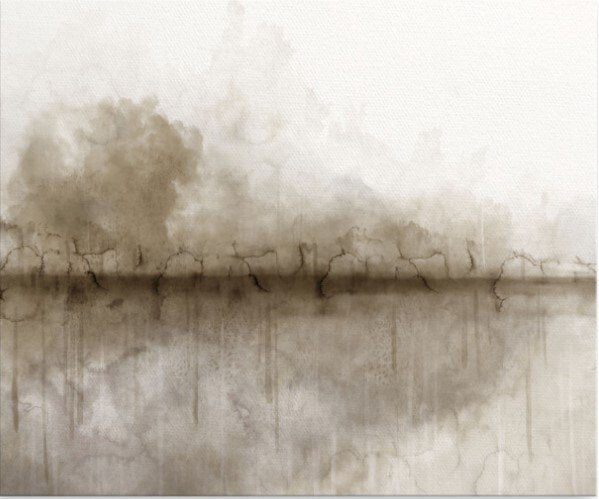 Abstract Neutral CXLVIII' Canvas Wall Art by ChiChi Decor