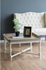Alcott Aged White Medium Rectangle Wood Coffee Table