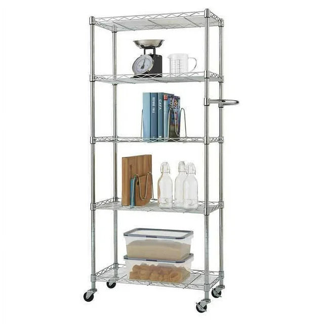 Basics EcoStorage 5-Tier NSF Certified Pantry Rack