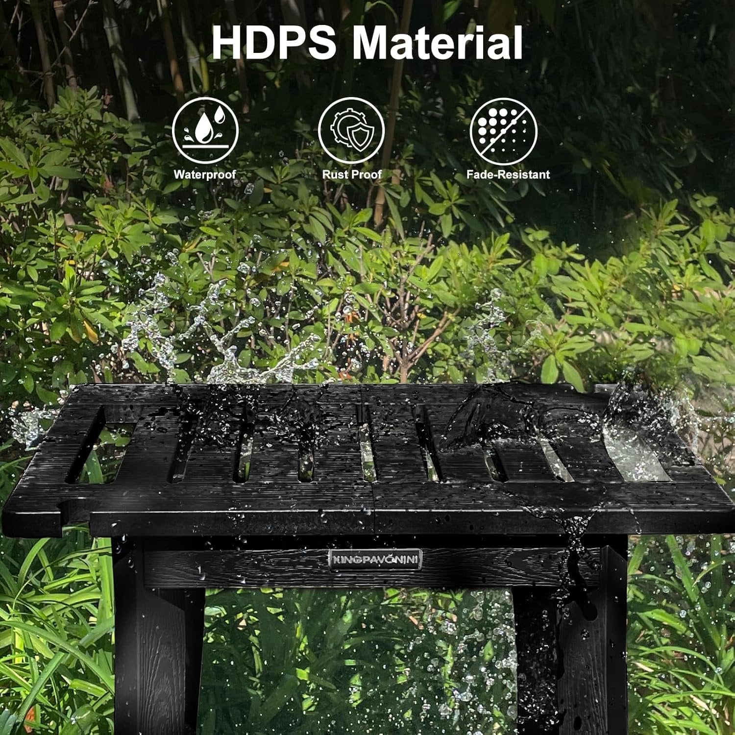 Shower Stool, Waterproof Shower Benches for Inside Shower to Sit on