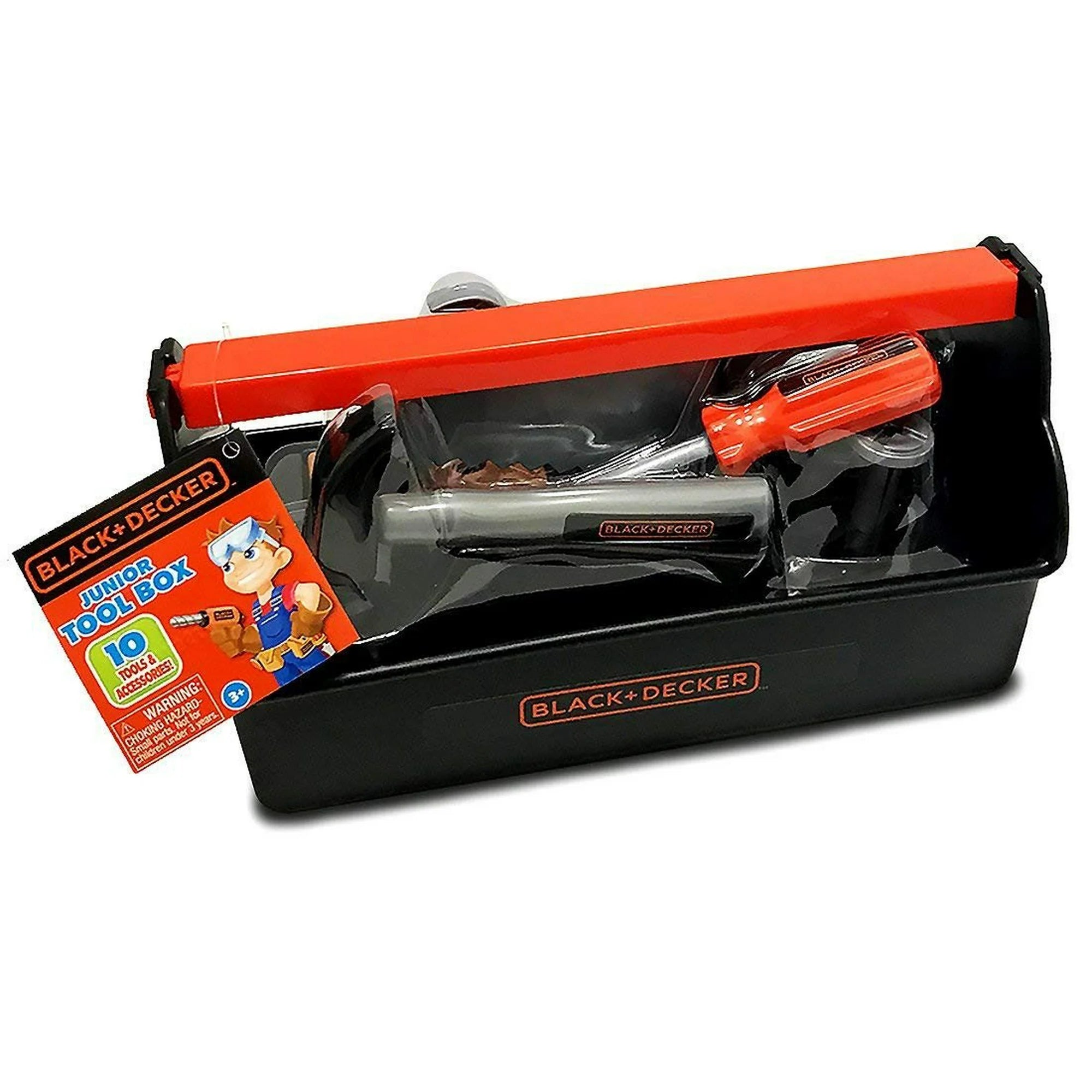 Black and Decker Junior 10 Piece Tool Box