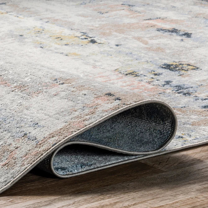 Aaliyah Casual Abstract Machine Washable Area Rug 3'x5'