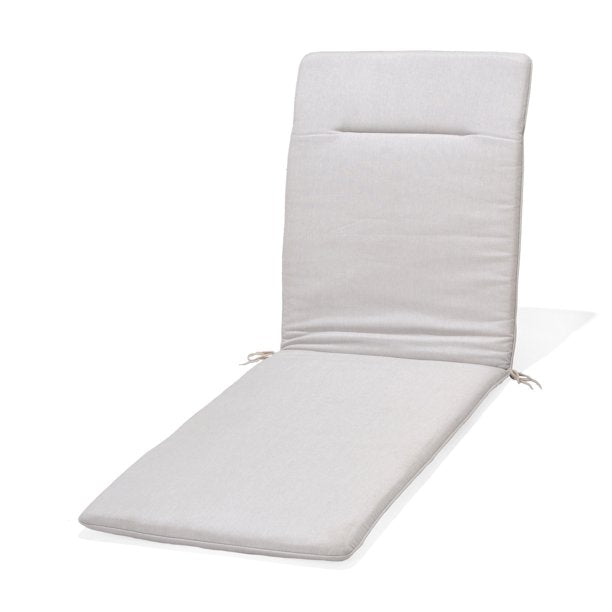 Amazonia Chaise Lounger Cushion, Light Gray