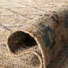 Kilim Mendoza Geometric Runner Rug, Natural/Blue, 2'3