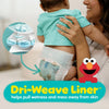 Baby Dry Diapers Size 2, 180 Count