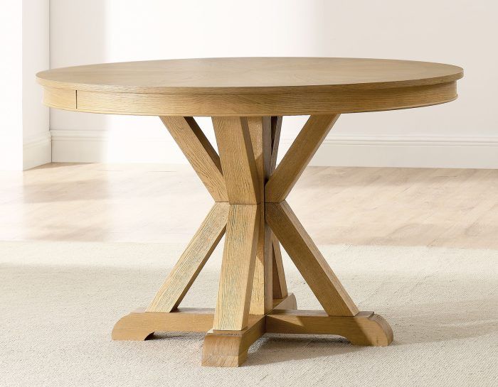 Steve Silver Rylie Natural TABLE BASE ONLY