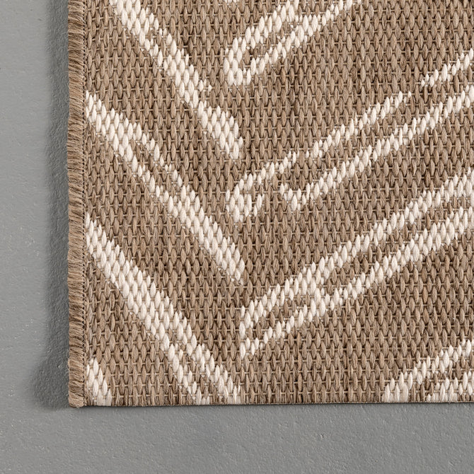 Macklin Herringbone Indoor/Outdoor Area Rug 6'3"x9'2"