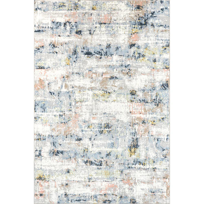 Aaliyah Casual Abstract Machine Washable Area Rug 3'x5'