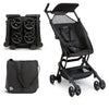 Ultra Compact Lightweight Travel Stroller for Babies & Toddlers, Black, Unisex