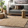 Daniela Farmhouse Chunky Jute Area Rug