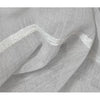 55” W x 84” Stripe White Semi Sheer Grommet Panel 55” W x 84”