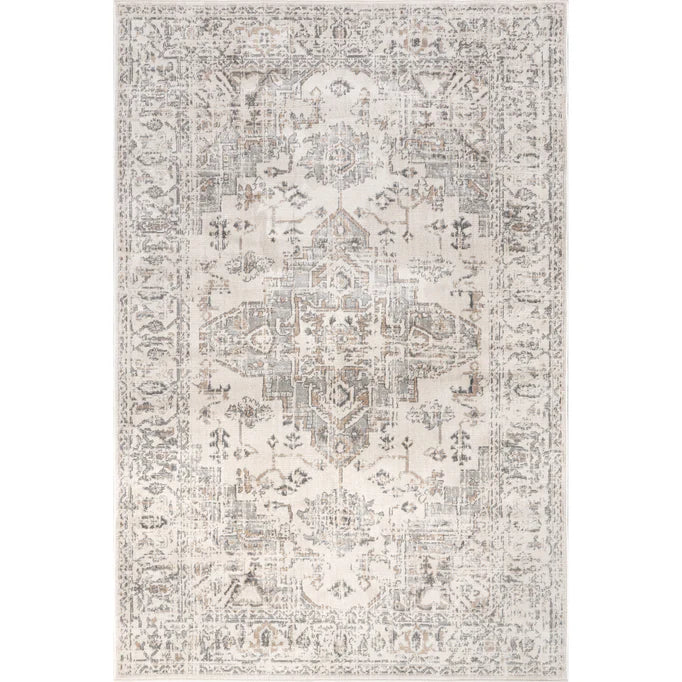 Lilibet Traditional Medallion Area Rug