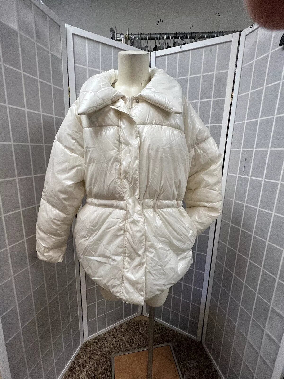 A New Day, Woman’s, Jacket, White, Winter, Water Resistant, Puffer