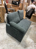 Blue gray left arm sectional