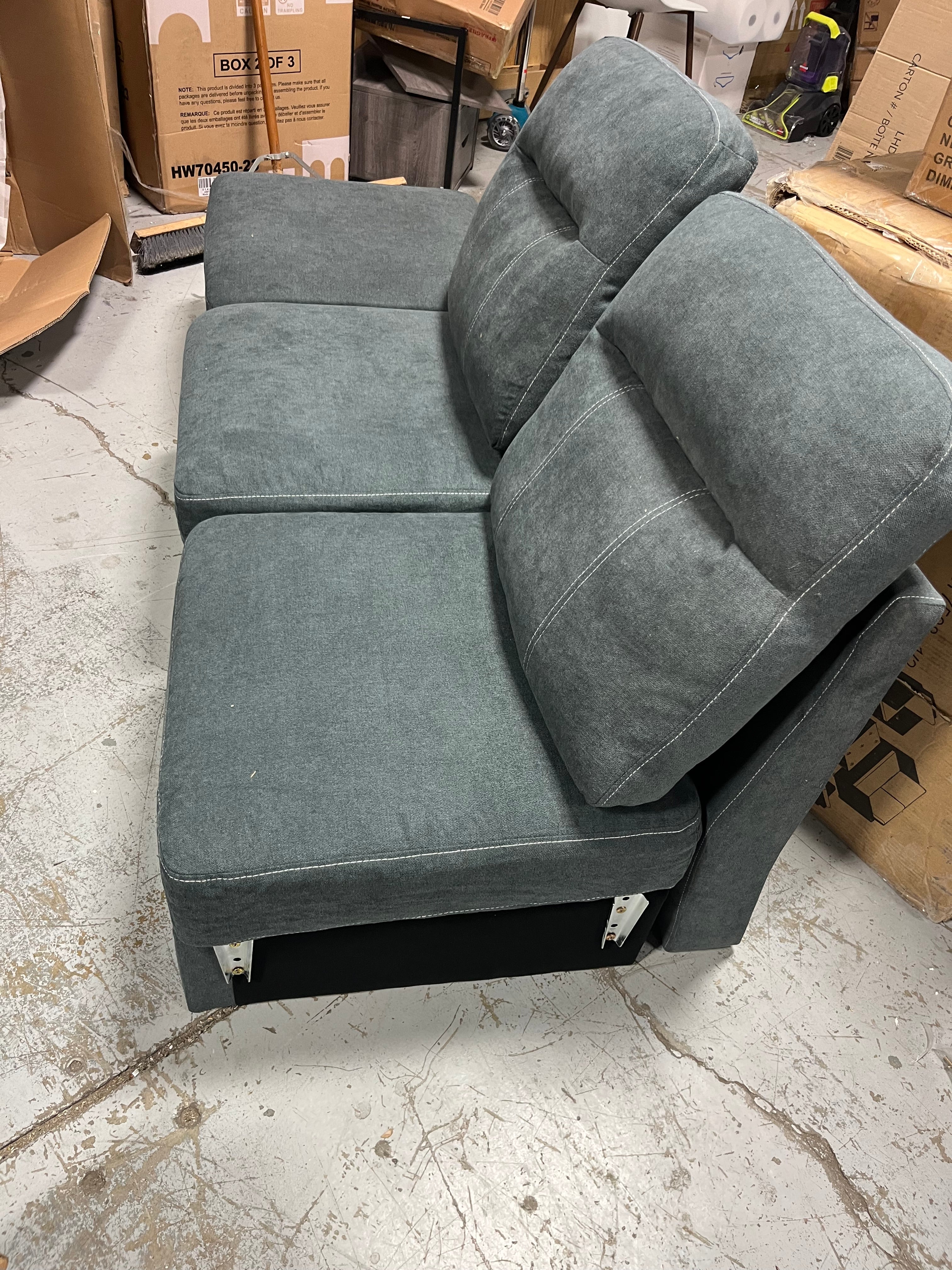 4 Seater L Shaped Reversible Sectional Sofa, final cut