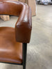 Avery armchair - Leather and steel