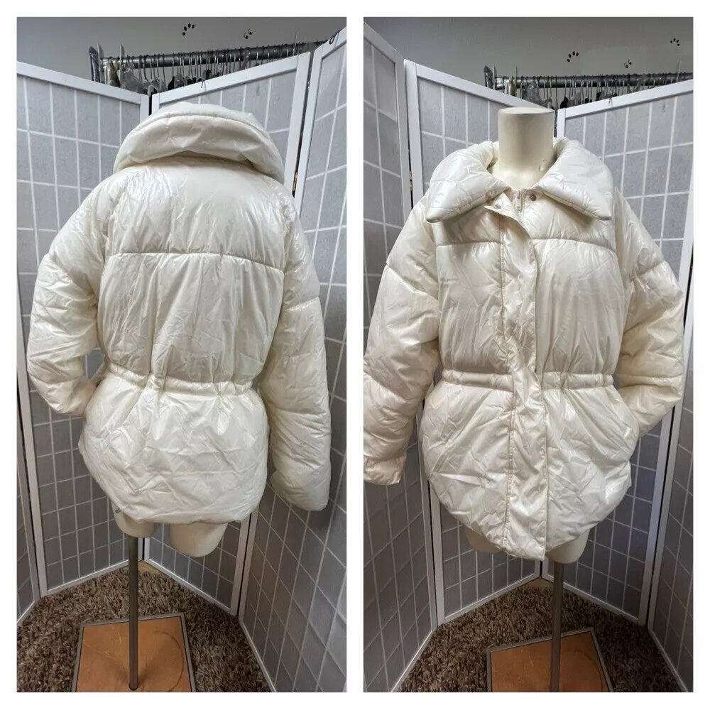 A New Day, Woman’s, Jacket, White, Winter, Water Resistant, Puffer