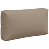 Pallet Cushions 3 pcs Taupe Fabric
