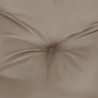 Pallet Cushions 3 pcs Taupe Fabric