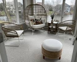 Southport Outdoor Patio Accent Egg Chair